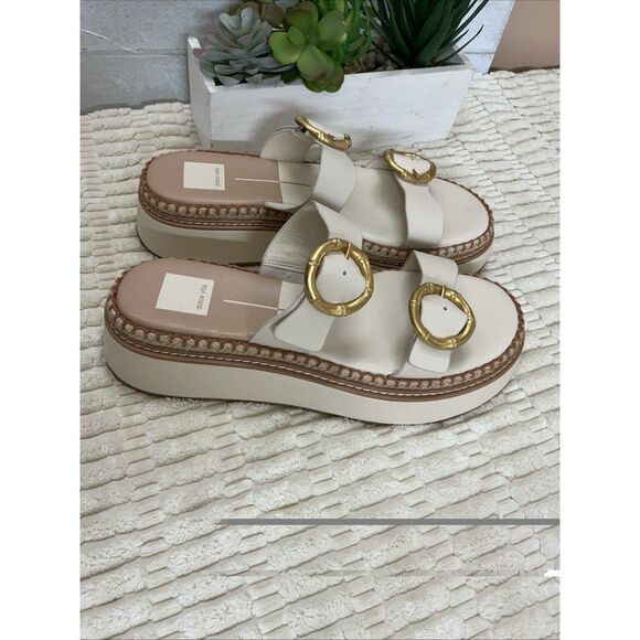 Dolce Vita Beige  Women's Sandals Size  9.5 - Picture 2 of 6